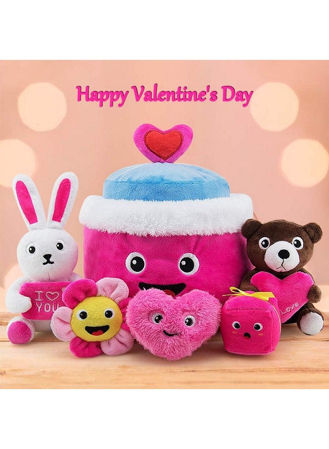 teytoy My First Valentine's Day Gift, Nontoxic Fabric Activity Crinkle Baby Girl Toys Playset Gift Idea Party Decoration Baby Toy for Ages 3 Months and up - Image 5