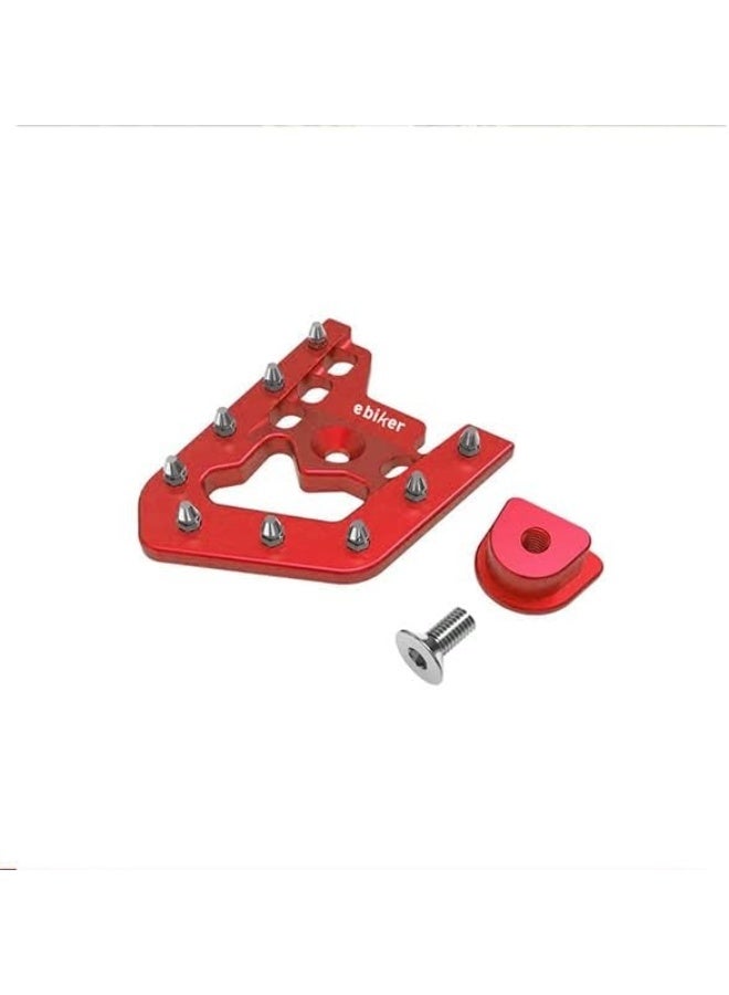 Ebiker Red Rear Brake Pedal Lever Extension for Raptor 700 - Image 1