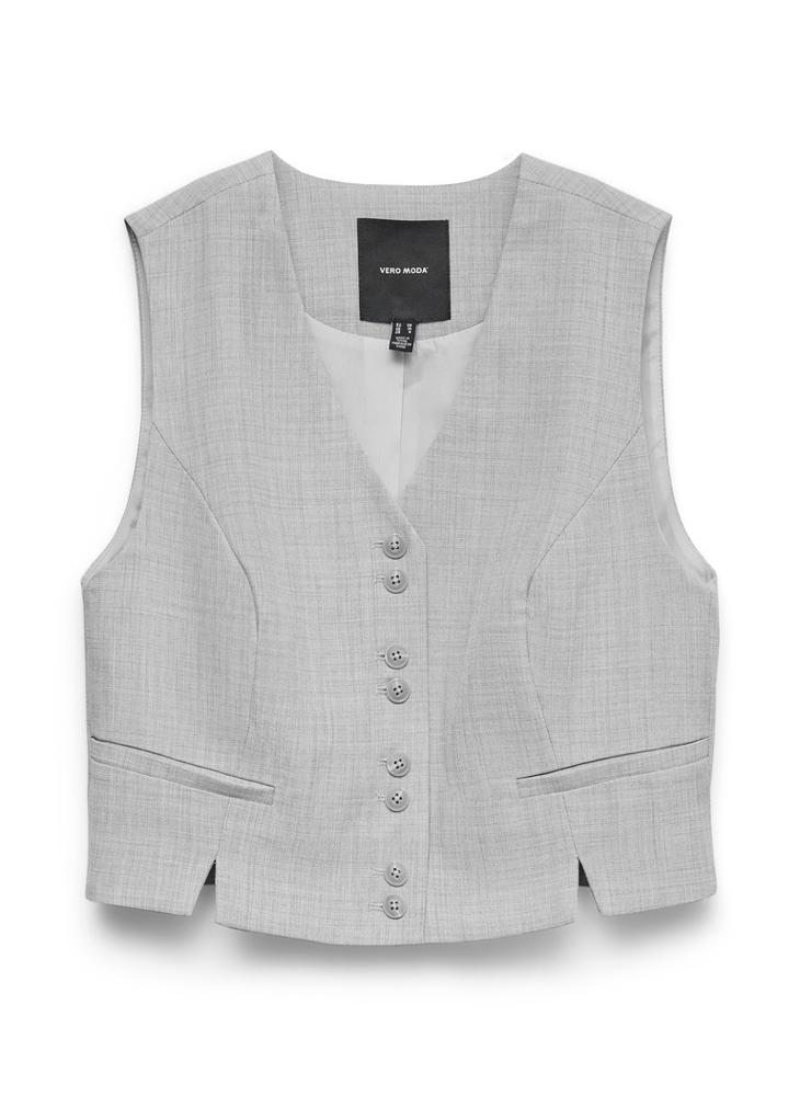 VERO MODA VMCASSIDY Sleeveless Slit Waistcoat - Image 5