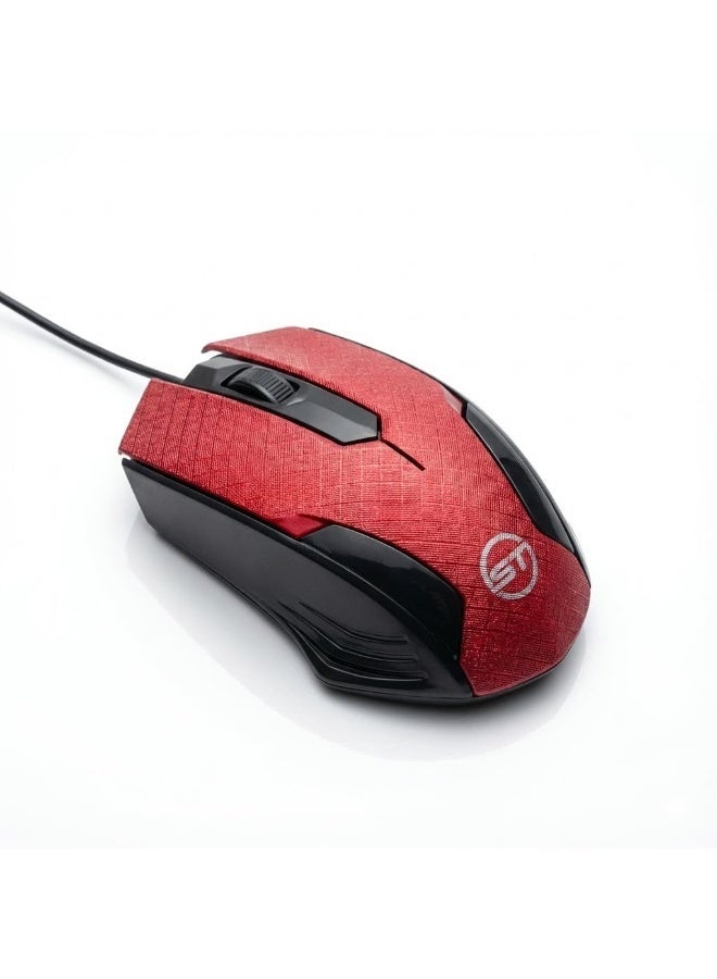 Sky Tech USB Mouse Backing Sky tech ST2 red - Image 2