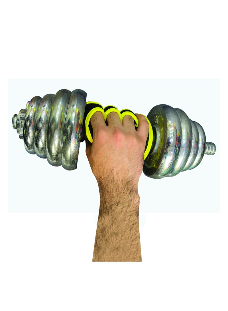 Spall Weight Lifting Grip Pads Gym Bar Grips Hand Grip For Men And Women Gym Workout Pair Fitness Training Accessories - Image 4