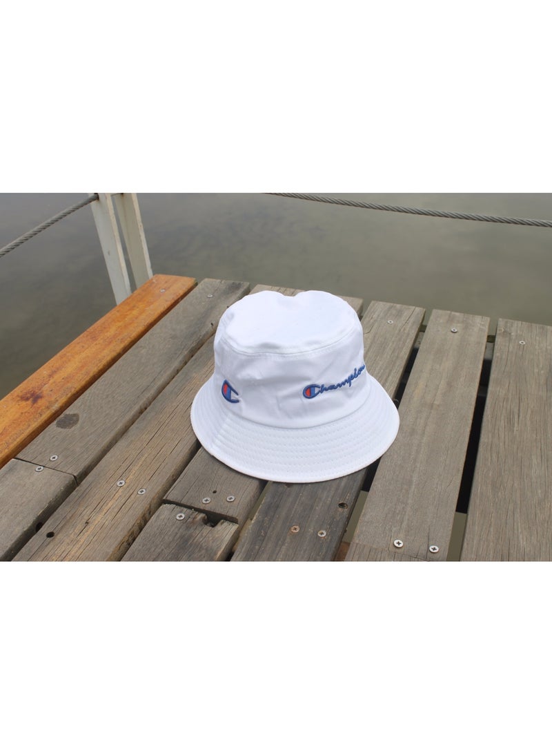 Champion White Bucket Hat