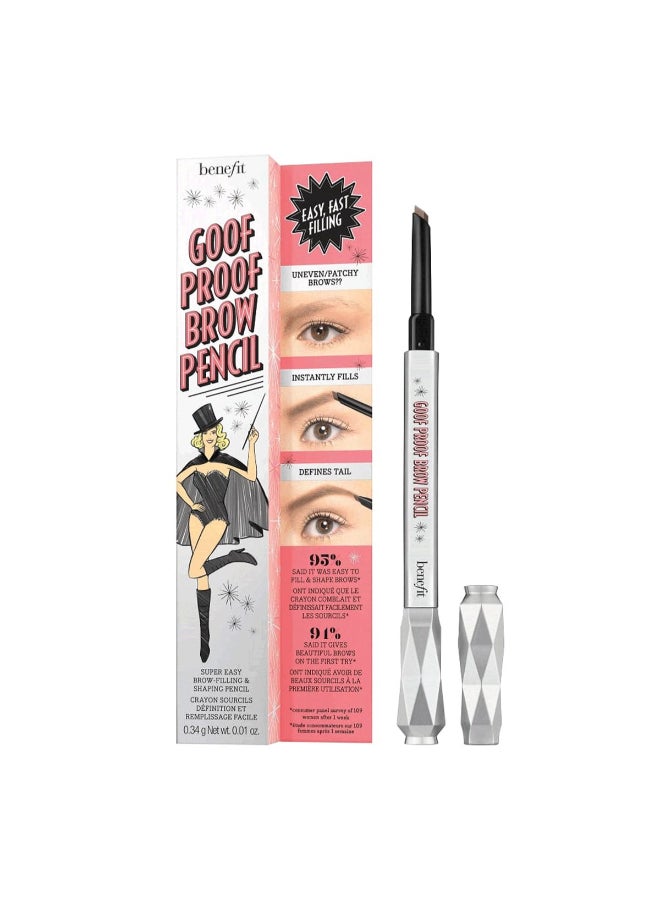 Benefit Cosmetics Goof Proof Brow Pencil 3 Warm Light Brown - Image 1