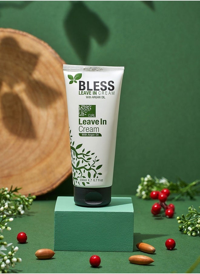 Bless Leave In Cream with Argan Oil 200ml  - Image 2