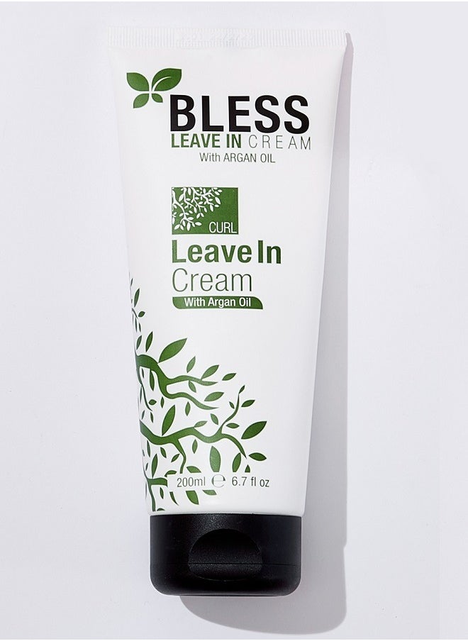 Bless Leave In Cream with Argan Oil 200ml  - Image 1