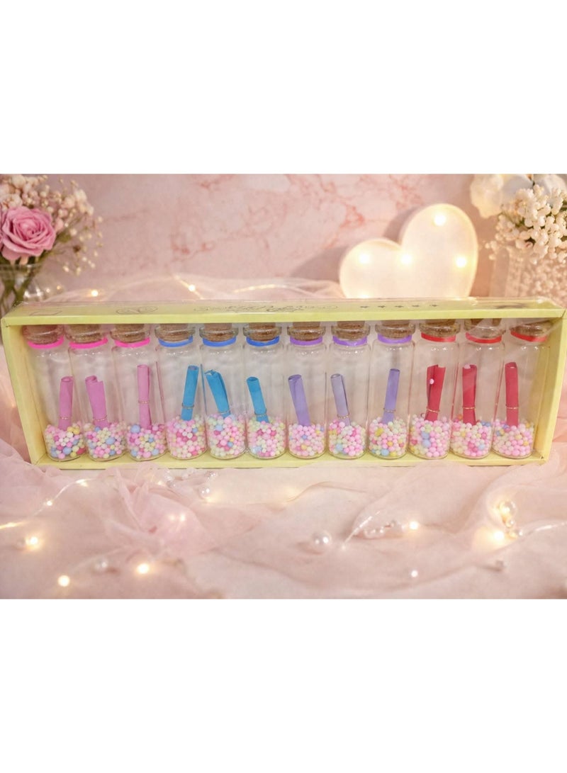 Unique Romantic Love Message Bottles - The perfect gift bottle and a thoughtful surprise (2 bottle) - Image 1