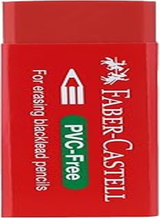 Faber-castle rubber big red