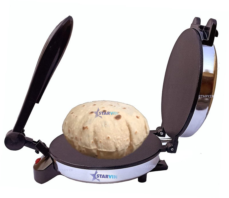STARVIN Roti Maker Original Non Stick PTEE Coating TESTED, TRUSTED & RELIABLE Chapati/Roti/Khakra Maker || Stainless steel body || Shock Proof Heavy Duty Non Stick || BYG103 - Image 1