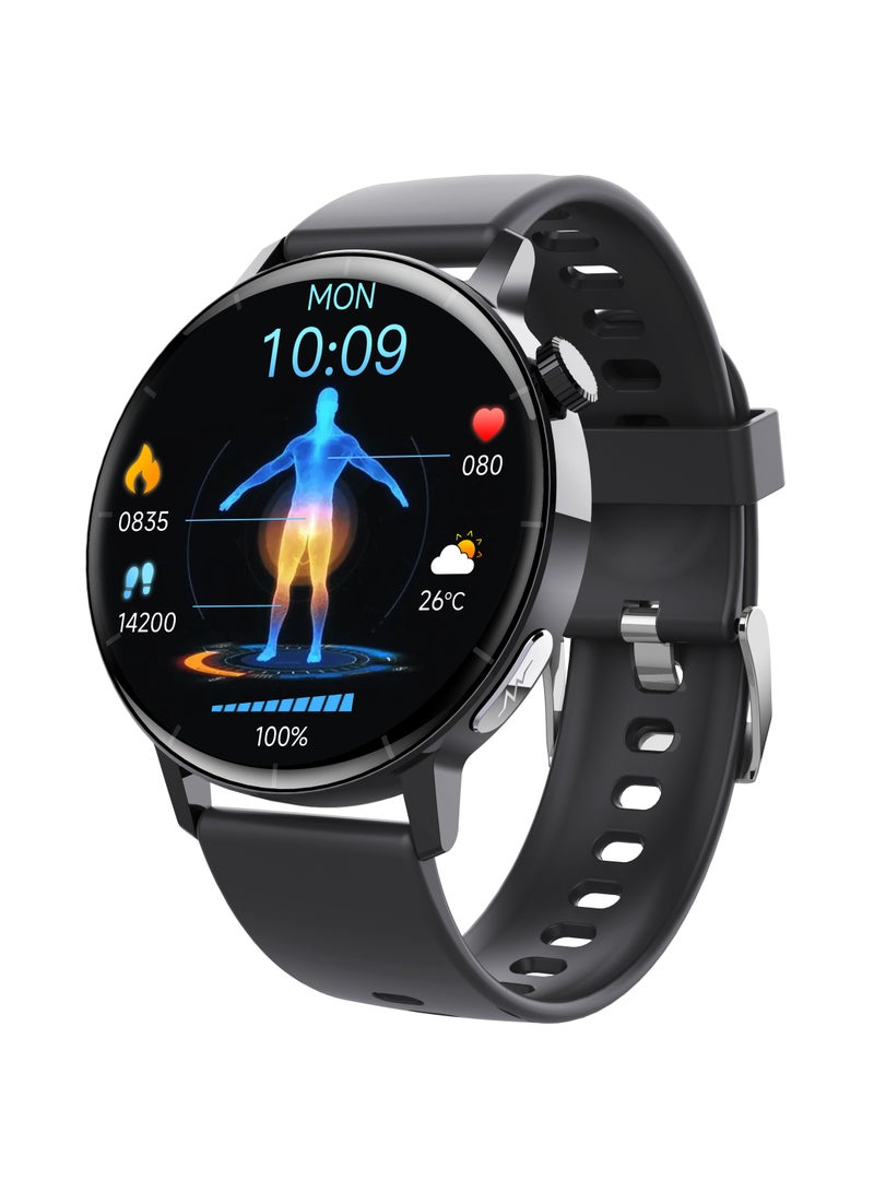 AL RAID F67Pro Smartwatch with Bluetooth Calling,  - ECG, Blood Oxygen, 150 Sports Modes, IP67 Waterproof, 7-Day Battery, Bluetooth 5.3 Waterproof Fitness Tracker for Men Women - Image 1