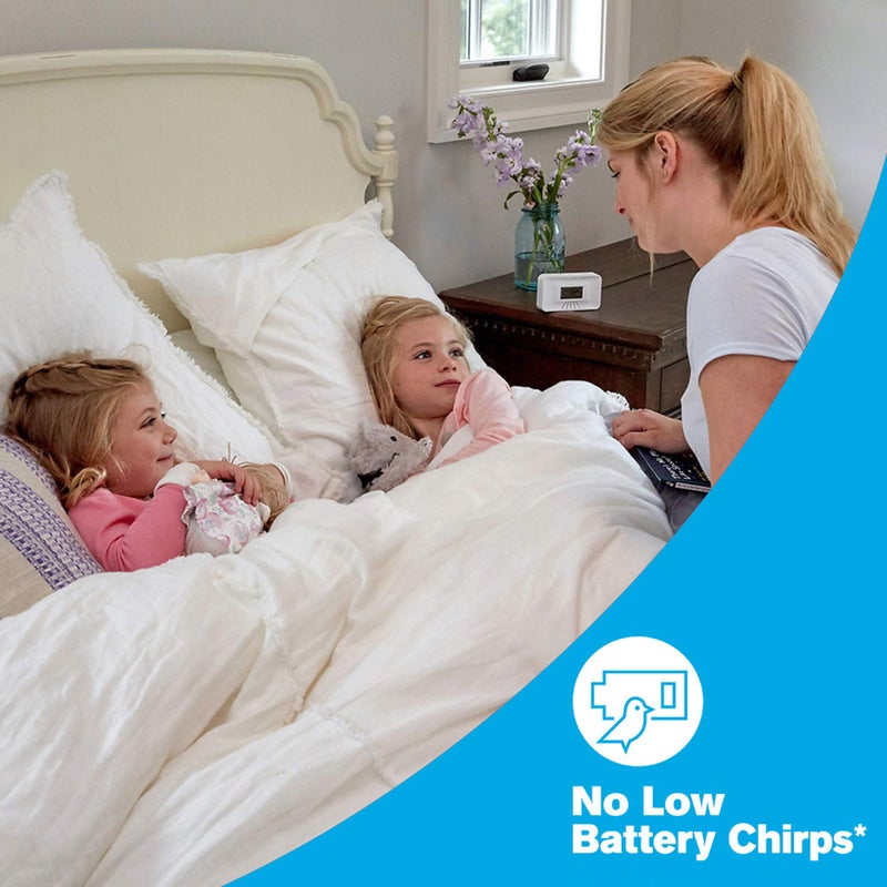 First Alert CO710 Carbon Monoxide Detector with 10-Year Battery and Digital Temperature Display , White - Image 5