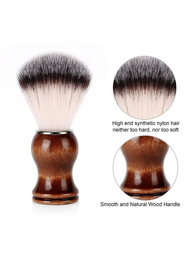 SANWA Deluxe Shaving Kit For Menstainless Steel Shaving Razor&Brush Stand Holder Soap Bowl Shave Brush Kitboyfriend Husband Dad Birthday Fathers Day For Him - Image 4