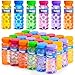 JOYIN 36 Pcs Bubble Bottles with Wand Assortment for Kids 4oz Blow Bubbles Solution Novelty Summer Toy Activity Party Favor Assorted Colors Set Party Favors Birthday - Image 3