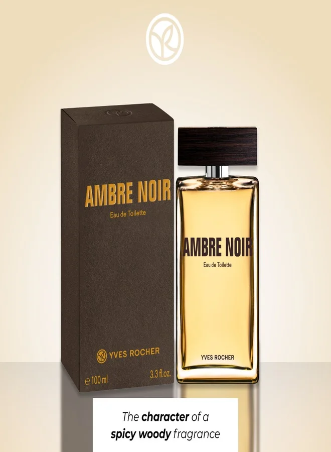 Yves Rocher Ambre Noir Eau de Toilette For Men 100ml