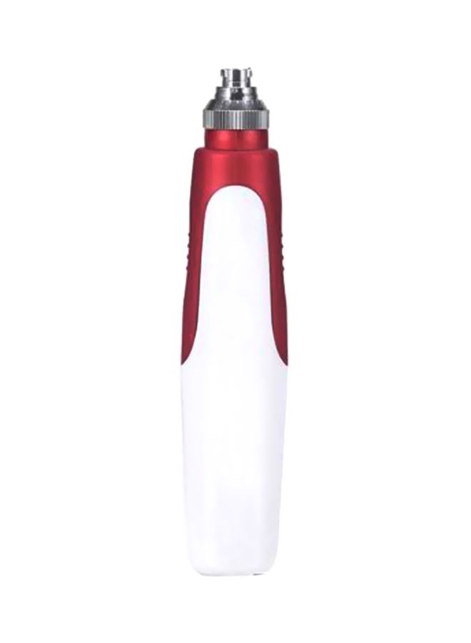 NIBEMINENT Electric Micro Needle Derma Pen Red/White/Silver 15centimeter - Image 1