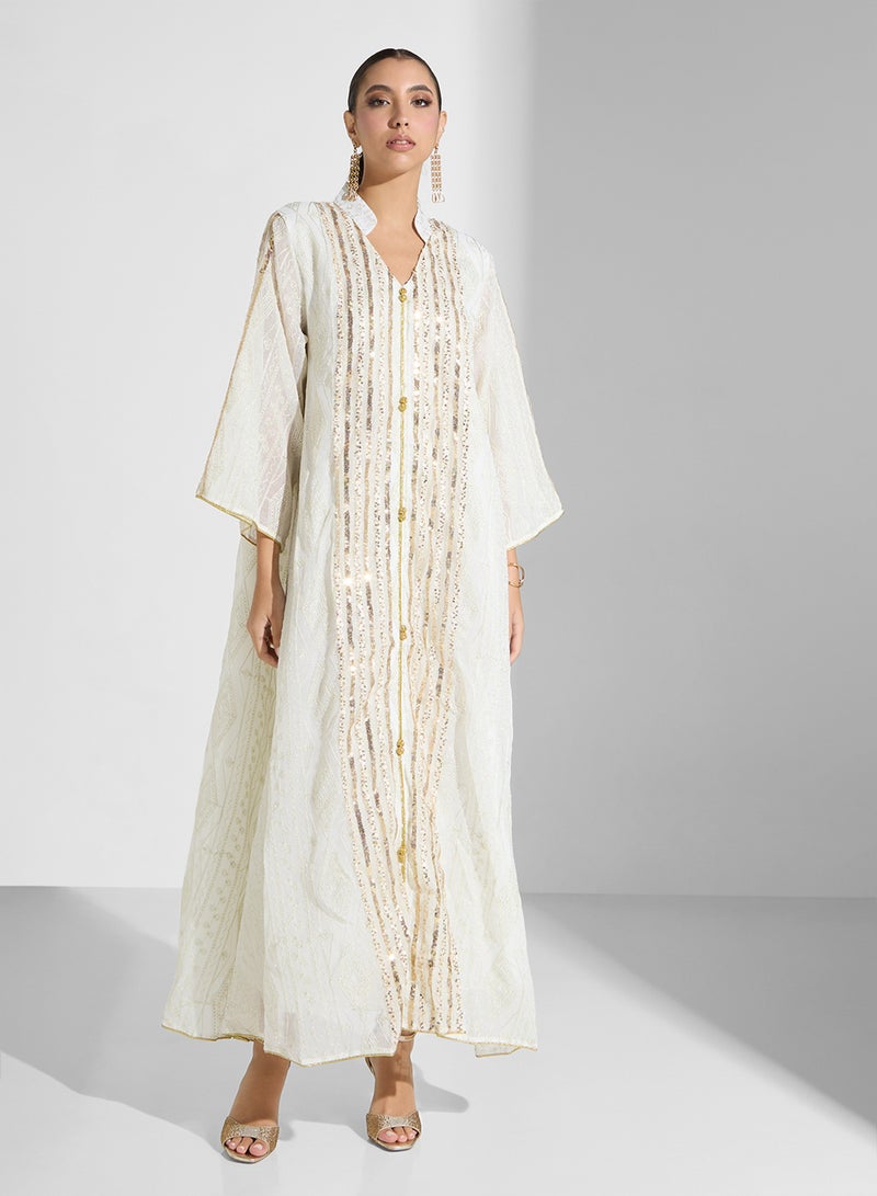 Khizana Embroidered Dress - Image 1