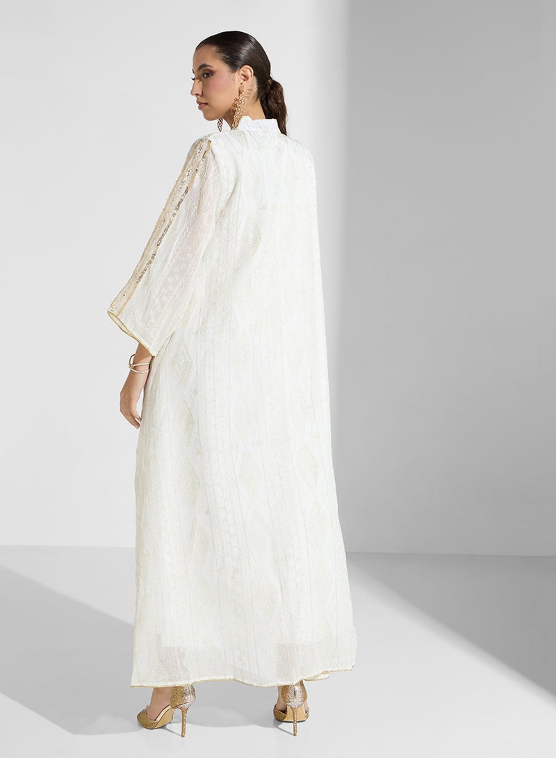 Khizana Embroidered Dress - Image 2