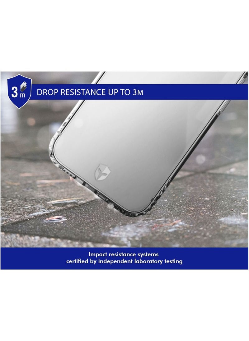 FORCE Force Case Samsung Galaxy S22 Ultra PULSE Made in France Reinforced Case Lifetime Warranty Transparent  - Image 5