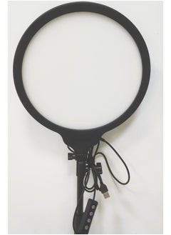 General LED Panel Light Full Screen Photography Light Fill Light No Shadow Professional Live Light CE FCC Net Red Light Full Screen-Light Source Color:10 Inch Round USB  - Image 1