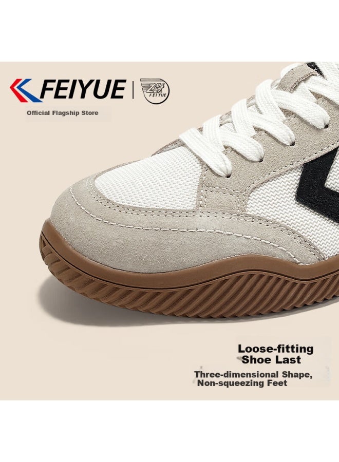 Leap Classic Uni Sneakers Men's And Women's Four Seasons Retro Shoes Men's Sports Casual Shoes Beige/black Size 39 - Image 2