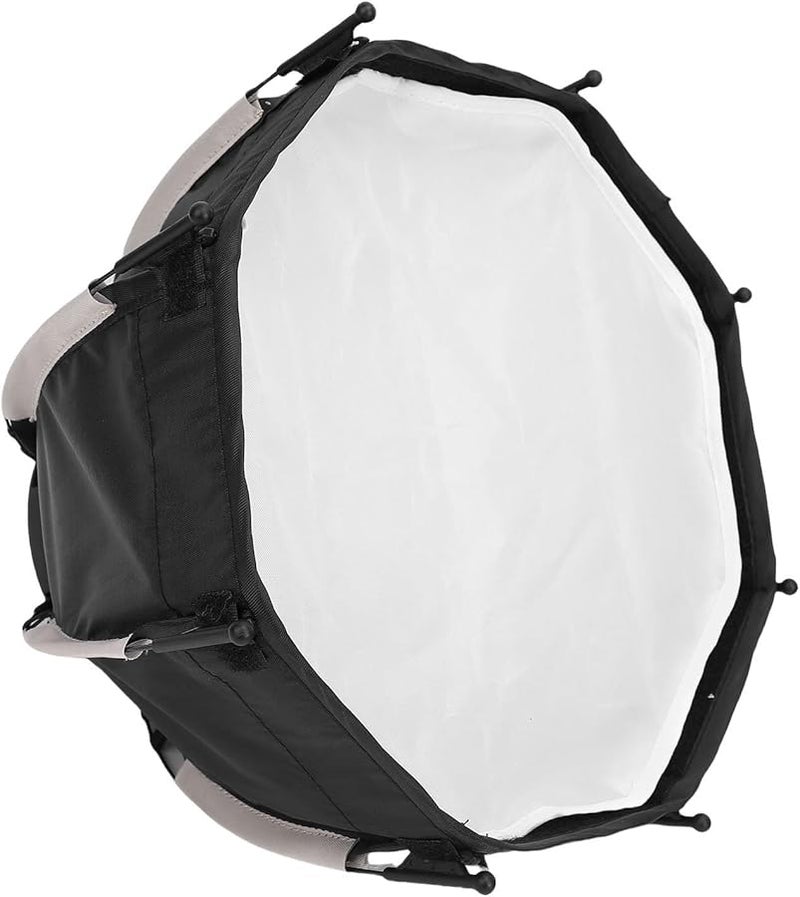 صندوق إضاءة ناعم مثمن مع شبكة لحامل باونز للإطلاق السريع 9.44 × 11.41 بوصة لإضاءة التصوير التعبئة - Image 2