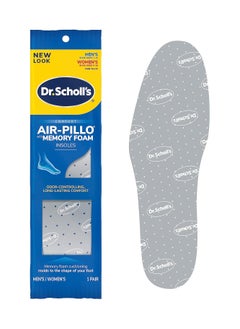 Dr. Scholl's Air-Pillo with Memory Foam Insoles, Unisex (Men 7-13) (Women 5-10), Trim to Fit Inserts-1 Pair - pzsku/Z8944A5B950B7EC899627Z/45/_/1732186730/d081ef15-57eb-433b-928b-45cb272af88d