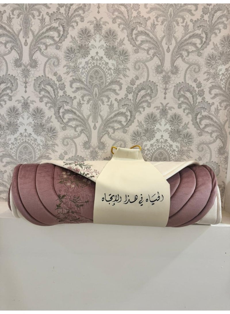 برايدس سجادة صلاة طقم من قطعتين بلونين مختلفة - Image 2