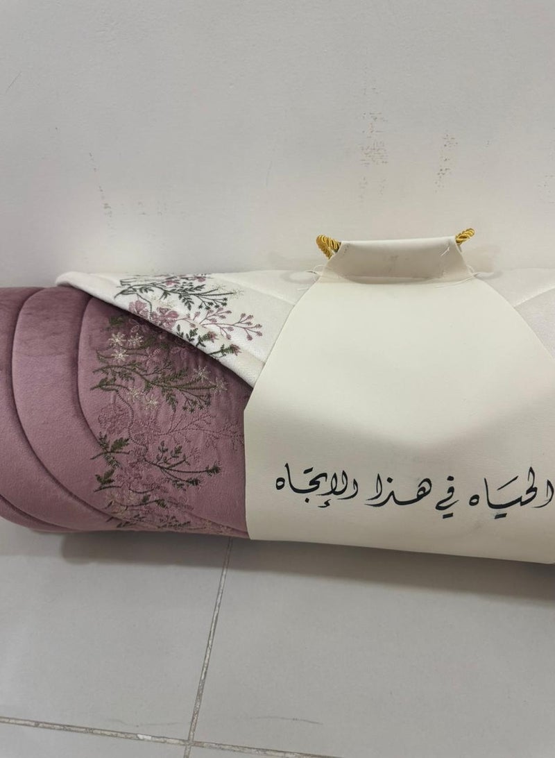 برايدس سجادة صلاة طقم من قطعتين بلونين مختلفة - Image 3