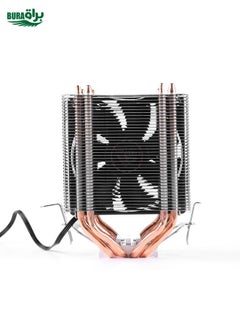 Desktop Computer 6 Copper Tube CPU Radiator Super Quiet PWM Single Fan