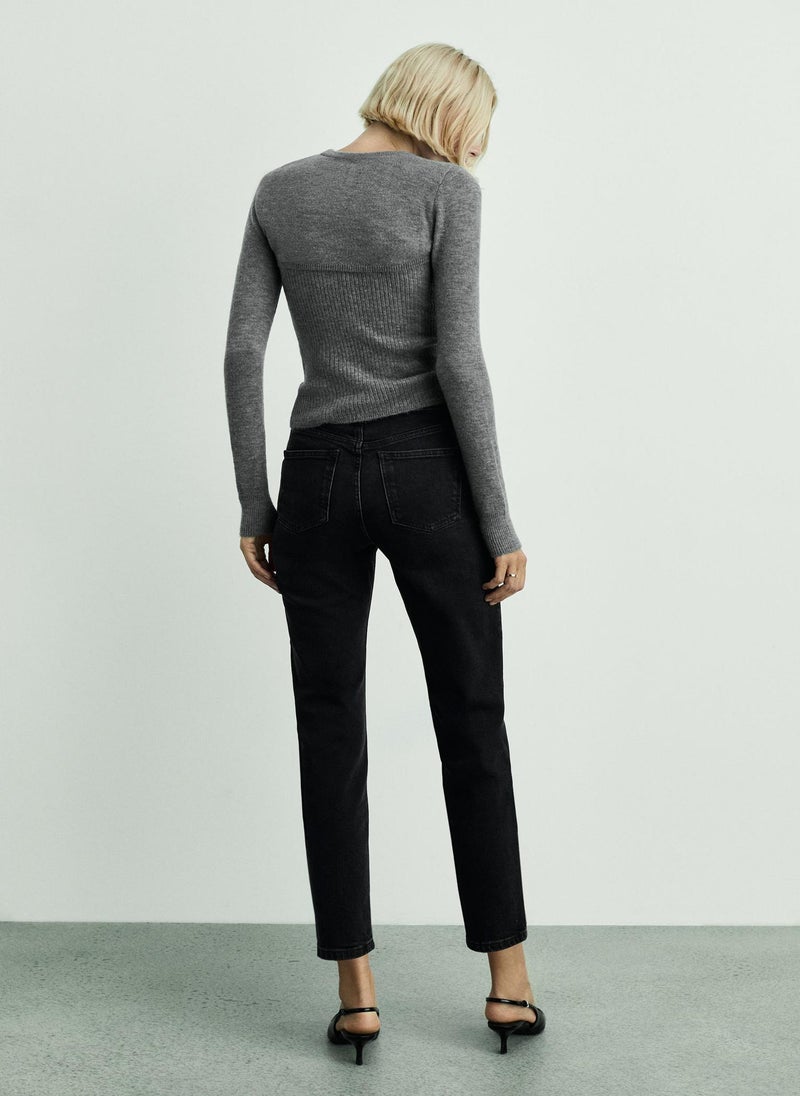 MANGO Newmom Slim Fit Jeans  - Image 2