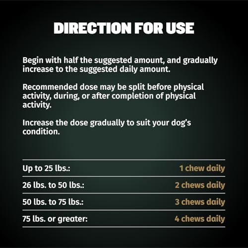Bully Max 11-in-1 Muscle Gain Power Chews - High Protein Dog Supplement with Amino Acids - Healthy Treats for Puppy & Adult Dogs - Premium Muscle Builder for All Breeds - 75 Tasty Soft Dog Chews - Image 5
