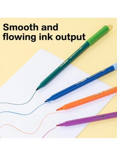 Deli 10-Piece Magic Felt Pen Set With Colour Convertors Multicolour  - Image 2