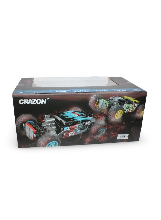 Crazon Angel Monster Truck 2.4GHz Stunt RC Car – Turquoise - Image 2
