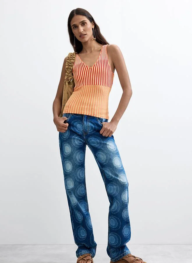 Printed Slim Jeans