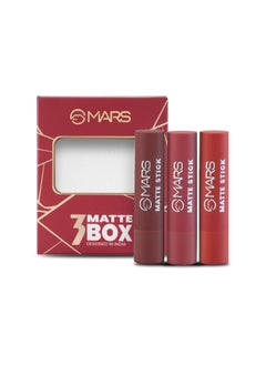 Mars Mars Matte Lipstick Box Set of three  - Image 1