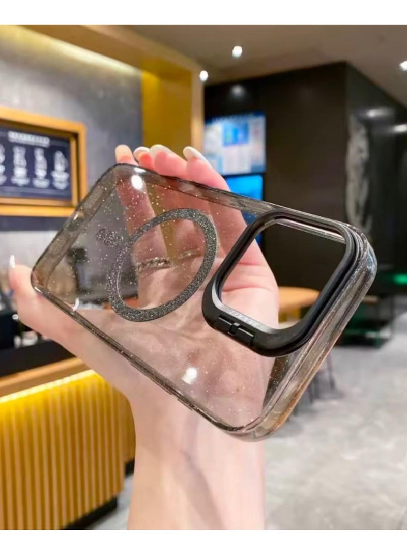 امبريلا كفر حماية لهاتف ايفون 16 برو  ماكس من امبريلا ,  يدعم تقنية الماج سيف , وبها مسند خلفي مقاوم للصدمات و مضاد للاصفرار , - Image 1