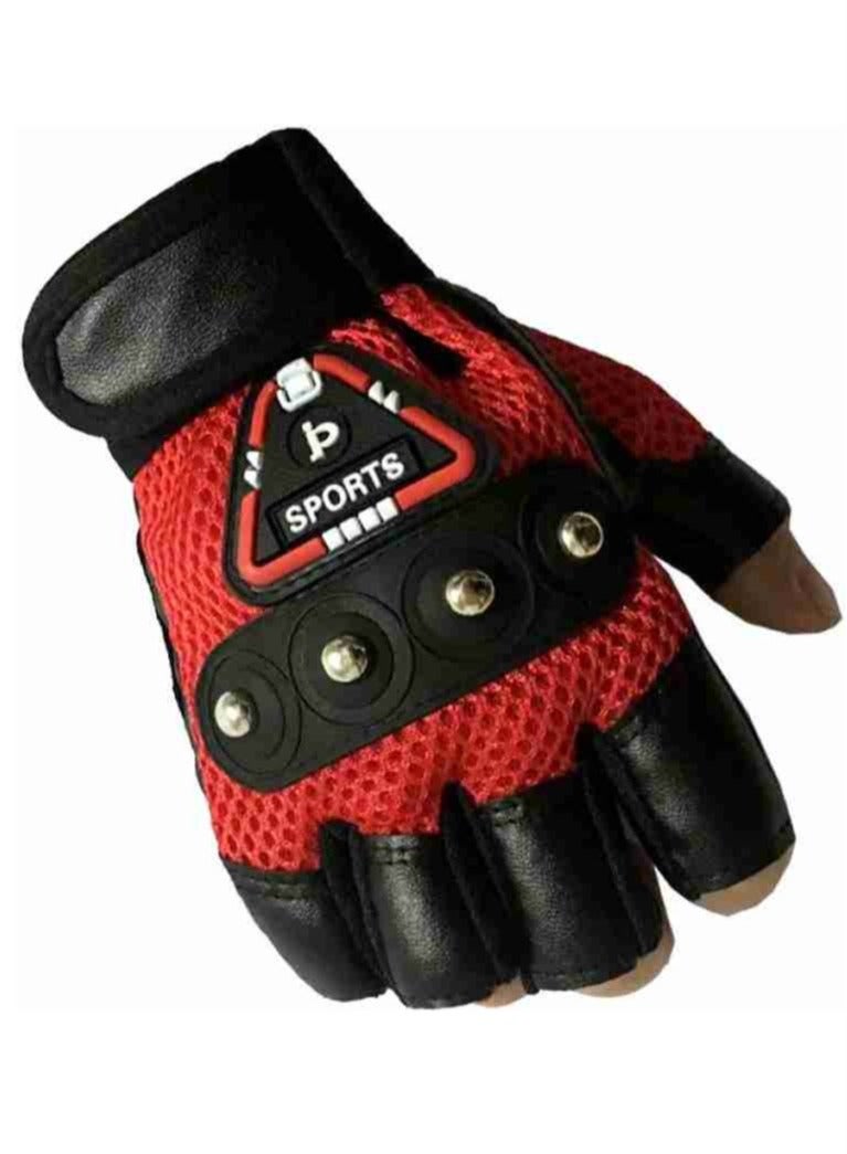 Half finger gloves for gym and motorcycle riding - Image 2
