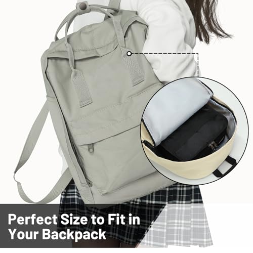 MIER Portable Thermal Insulated Cooler Bag Mini Lunch Bag for Kids, Black - Image 4