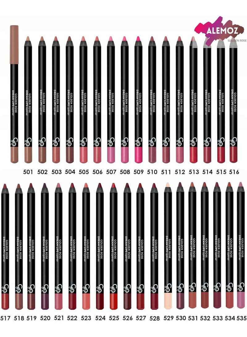 Golden Rose Lip Liner No.519 - Image 2