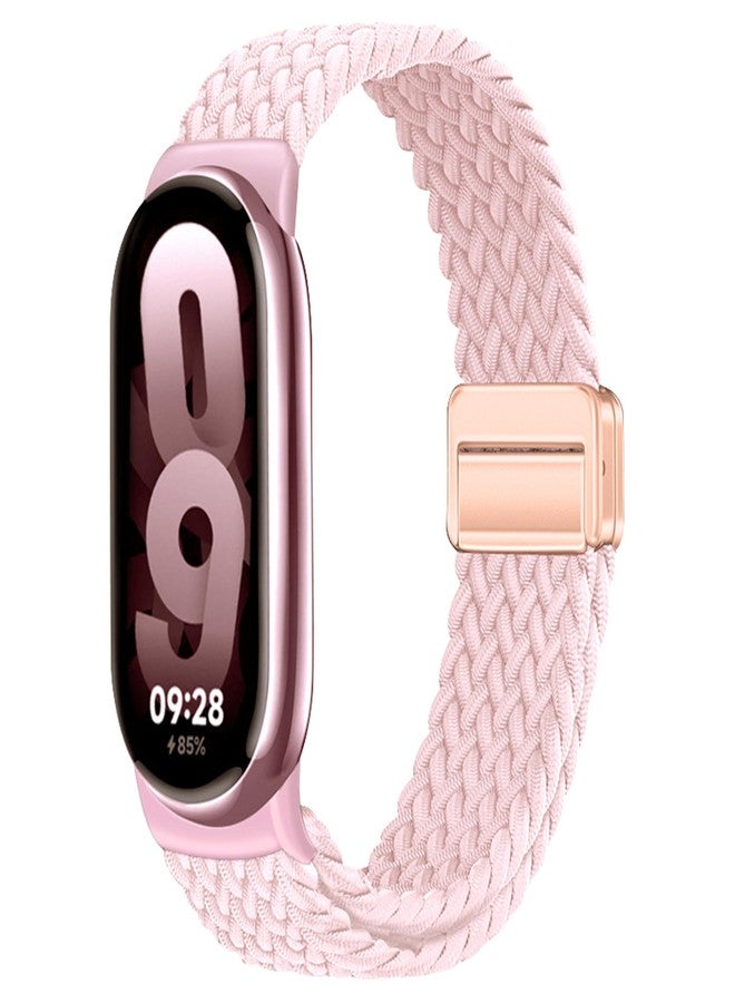LeyuBand Nylon Braided Magnetic Bands Compatible with Xiaomi Smart Band 10/9/8 Nylon Sport Band for Women Men - Image 1