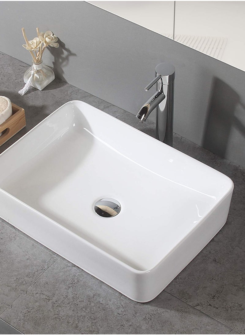 Excefore - Universal Sink Drain Kit - Unslotted Click Clack Basin Waste Pop Up Waste, Expandable, Flexible, and Versatile for Kitchen and Bathroom Sinks(Without Overflow) - Image 1