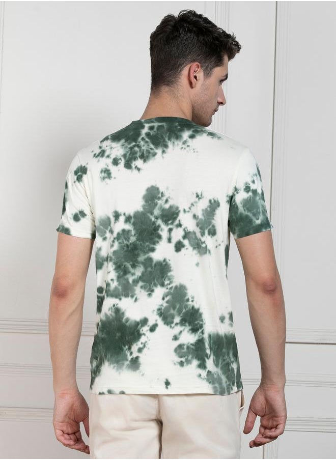 Dennis Lingo Regular Fit Tie and Dye T-Shirt by Styli  - Image 4