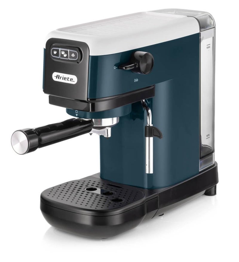 Ariete 1399 Espresso Coffee Machine by Delonghi| Espresso, Cappuccino, Latte & More Recipe Options| Coffee Maker Machine for Home | 15 Bar Pressure, 1300 W| Espresso machines| 2-Years warranty (White) - Image 5