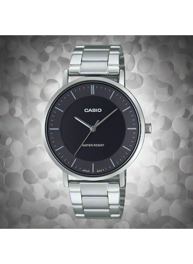 CASIO Stainless Steel Analog Watch MTP-VT04D-1EDF - Image 2