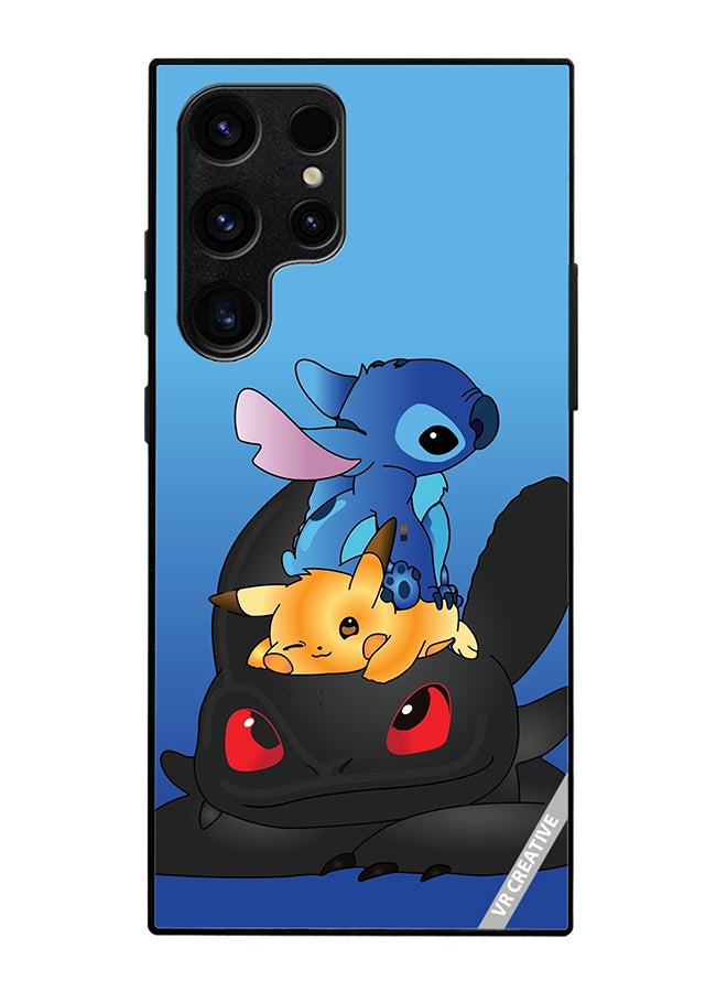VR CREATIVE Protective Case Cover For Samsung Galaxy S25 Ultra Cartoon Mix Design Multicolour