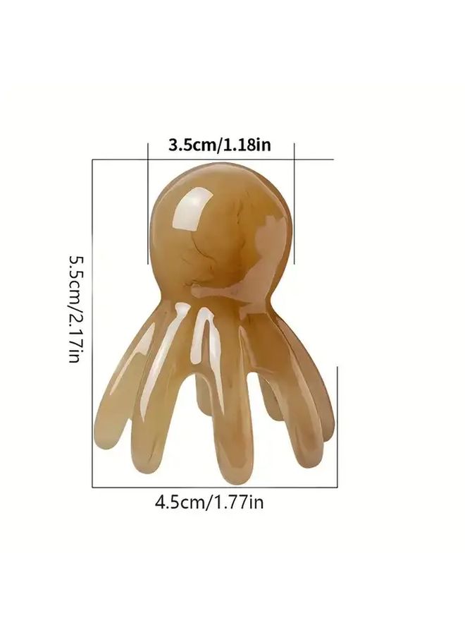 5 Pcs Octopus Massage Comb For Scalp Neck Back Muscle Relaxation Improved Circulation - Image 3