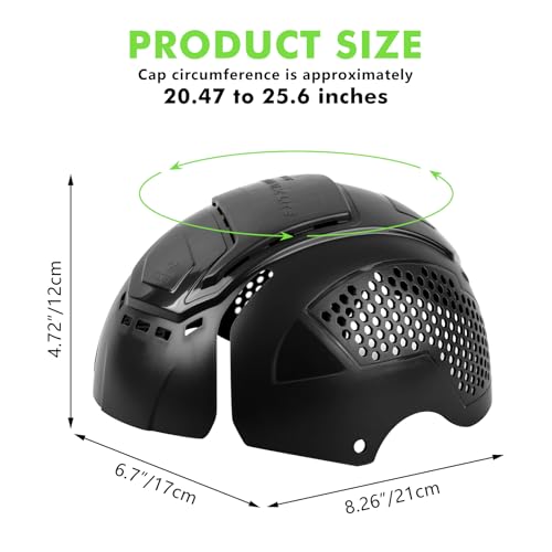 GREEN DEVIL Matrix Lite Series Bump Cap Insert for Baseball Caps EN 812 Universal Safety Bump Hat Insert for Men Women Vented Lightweight - Image 5