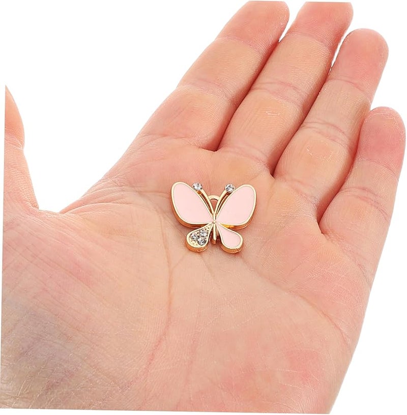 ARTIBETTER 30pcs Rhinestone Butterfly Charms for Phone Case Decoration DIY Accessories Easy Application - Image 5