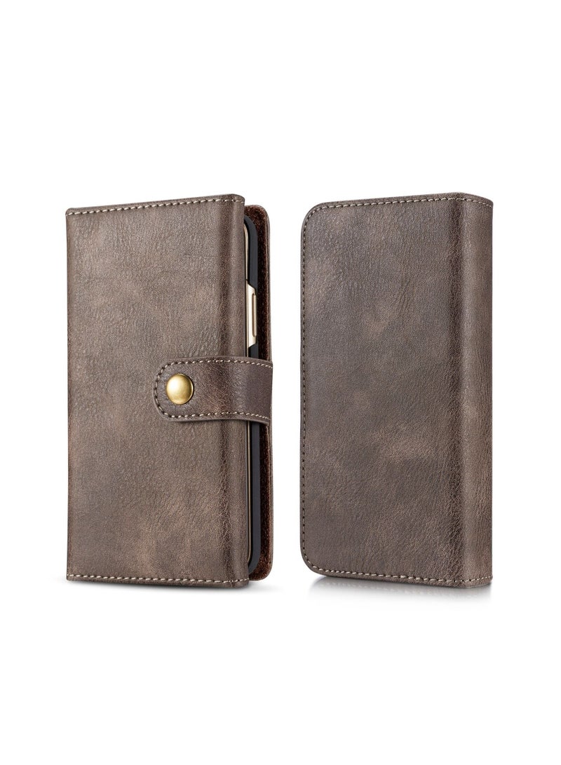 Loquat Flip Cover Leather Protective Mobile Phone Case