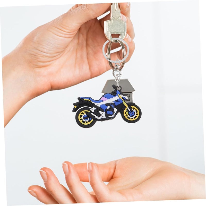 PRETYZOOM Motorcycle Keychain for Men 3d Shape Keyring Car Keyring Back Pack Pendant Keychain Accessories - Image 4