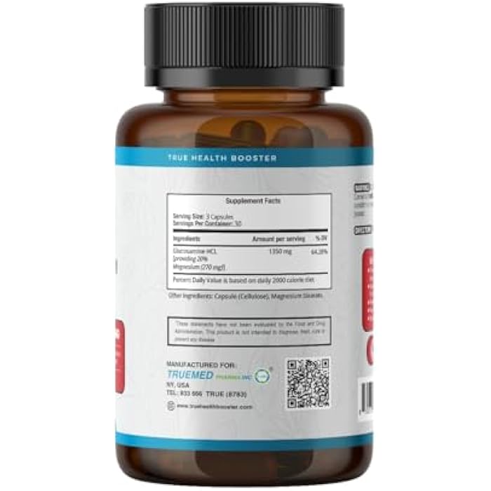 TRUEMED Magnesium Malate Capsules 1350mg – High Bioavailability Magnesium Supplement for Muscle Function, Energy & Metabolic Support, Vegan, Non-GMO, Made in USA - 90 Capsules - Image 3